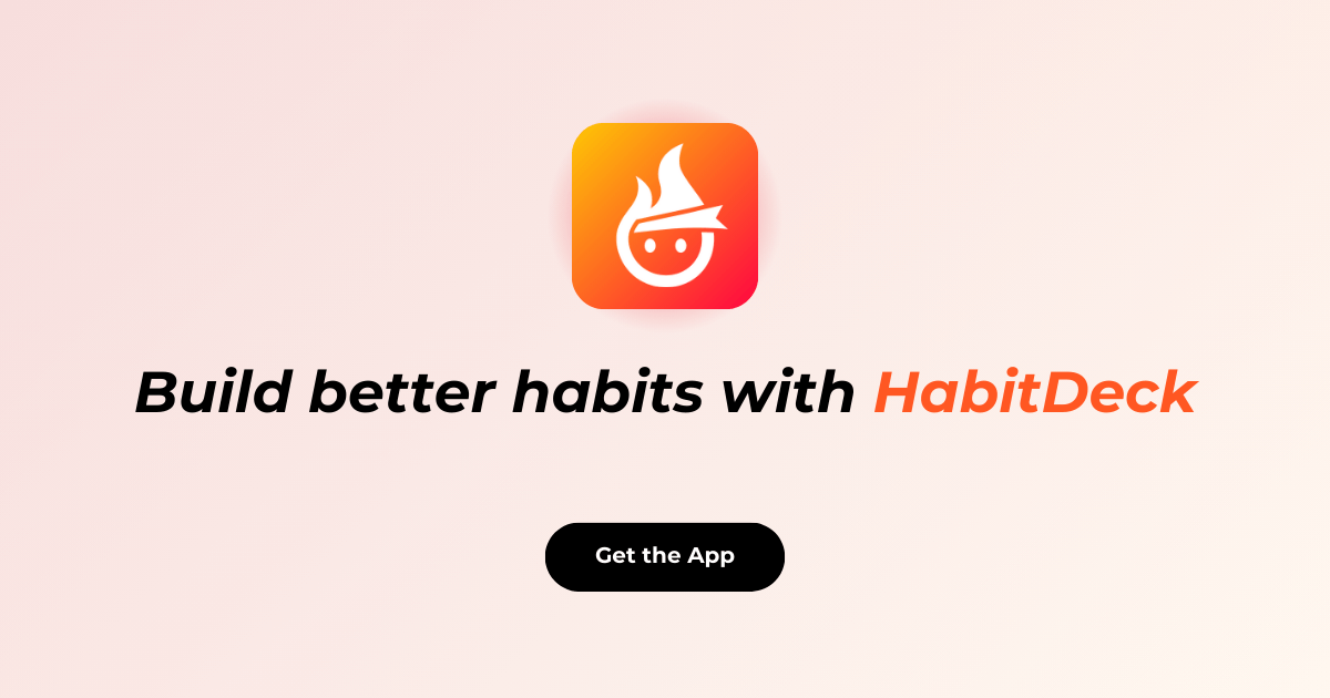 HabitDeck